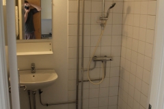 Badeværelse, lejlighedstype: værelse med trinettekøkken-Skovlyporten